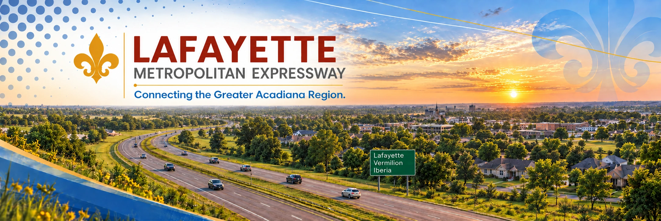 LMEC hero image — Connecting the Greater Acadiana Region